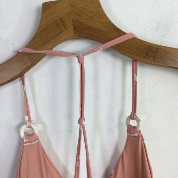 Wet Womens Aria One Piece Swimsuit Open Back Monokini Rose Stars Size S NWT - Picture 13 of 16